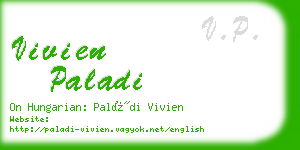 vivien paladi business card